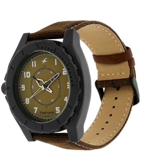 Fastrack Brown Dial Analog Watch for Men 9462AL02 - Zakarto