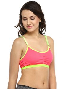 Pink Color Women's fitness Sports Bra