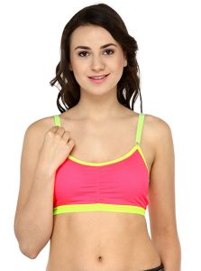 Pink Color Women's fitness Sports Bra