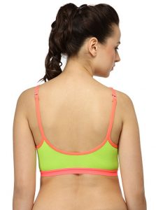 Yellow Color Women's fitness Sports Bra