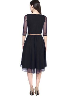 Exclusive Designer Black Dress