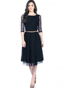 Exclusive Designer Black Dress