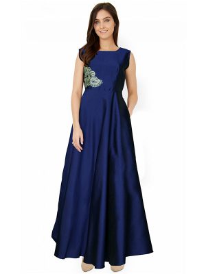 Designer Blue Gown