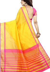 Mastani Weaving Weaving Cotton Silk Sarees With Blouse