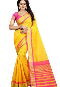 Mastani Weaving Weaving Cotton Silk Sarees With Blouse