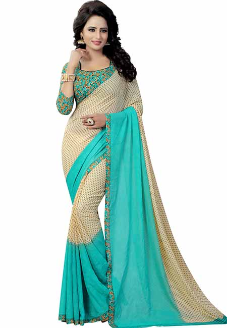 Pading Rama Printed Special Georgette Sarees With Blouse