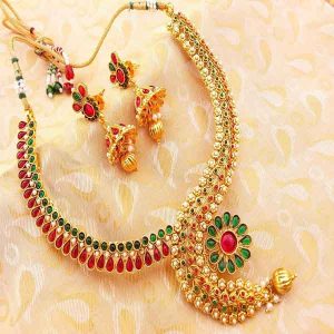 Multi-Color Agate Necklace Set
