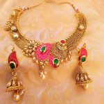 Gorgeous Multi-Color Antique Designer Necklace Set