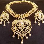 Mesmerizing AD Peacock Bridal Necklace Set with AD Stone