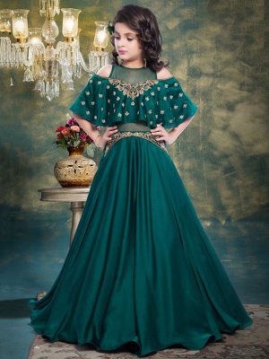 Bandhani dress - 👗Type - printed long gown with designs 👗... | Facebook
