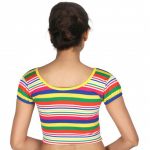 Multi Colour Cotton Plain Stitched Blouse