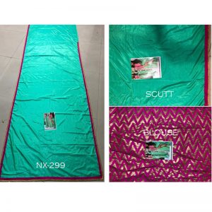 Buy Silk Rama Green Bollywood Replica Saree