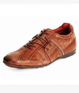 Westin Brown Leather Casual Shoes