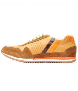 Kayden Tan Leather Casual Shoes