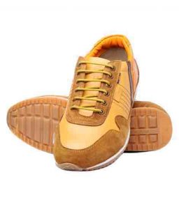 Kayden Tan Leather Casual Shoes