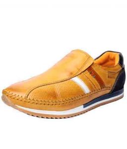 Nestor Tan Leather Casual Shoes