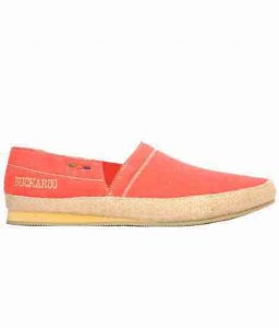 Urbano Red Leather Casual Shoes