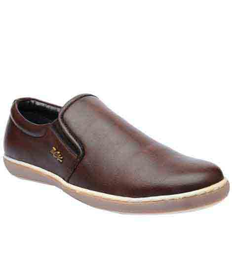 Brad Brown Pu Casual Shoes