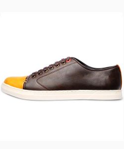Norris Coffee Fabric Casual Shoes