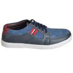 Impakto Men's Casual Shoes - Grey & Blue
