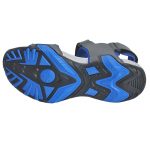 Men's Blue & Grey Colour Polyester Sandals