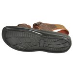 Men's Tan Colour PU Sandals