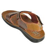 Men's Tan Colour PU Sandals