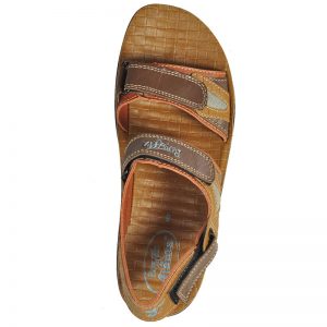 Men's Tan Colour PU Sandals