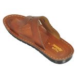 Men's Tan Colour PU Sandals