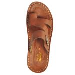 Men's Tan Colour PU Sandals