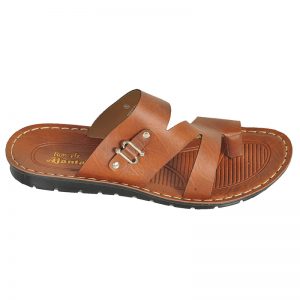 Men's Tan Colour PU Sandals