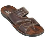 Men's Brown Colour PU Sandals