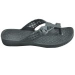 Women's Black Colour Synthetic Sandals