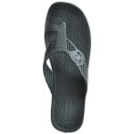 Women's Black Colour Synthetic Sandals