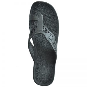 Women's Black Colour Synthetic Sandals