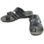 Men's Red & Black Colour Synthetic Sandals