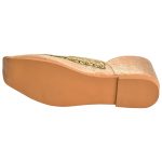 Men's Beige Colour Synthetic Leather Sherwani Jutti Shoes