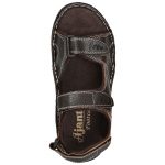 Men's Brown Colour Synthetic Leather Sandals