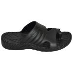 Men's Black Colour Rubber Sandals