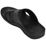 Men's Black Colour Rubber Sandals