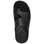 Men's Black Colour Rubber Sandals