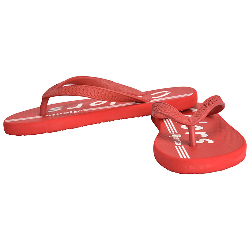 Men s Multi Colored Rubber Flip Flops