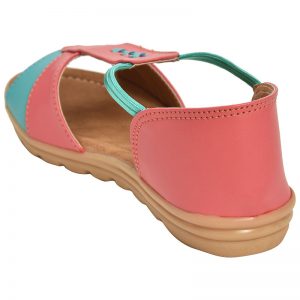 Kid's Pink Colour Synthetic Leather Jelly Shoes