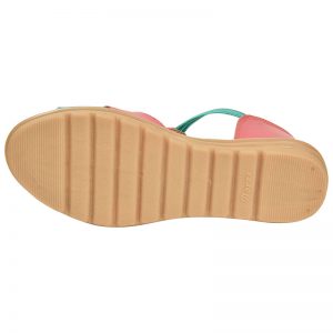 Kid's Pink Colour Synthetic Leather Jelly Shoes