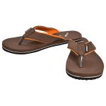 Men's Brown Colour Rubber Sandals