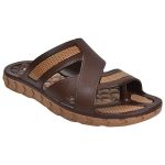 Men's Brown Colour Rubber Sandals