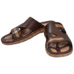 Men's Brown Colour Rubber Sandals