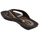 Men's Brown Colour Synthetic Leather Sandals