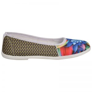 Women's Multicolour Colour Synthetic Leather Ballerines