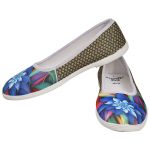 Women's Multicolour Colour Synthetic Leather Ballerines